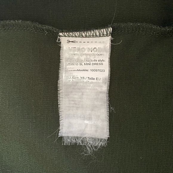 46. VERO MODA Dress - Dark Green - Size XS - Picture 4 of 5